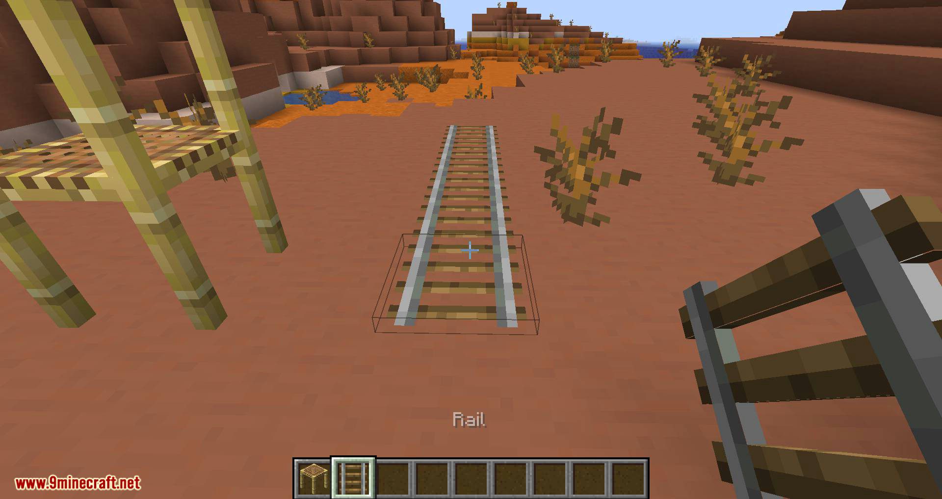 Scaffolding Behavior Mod (1.20.1, 1.19.4) - Ladder, Redstone, Rail in One Spot 5