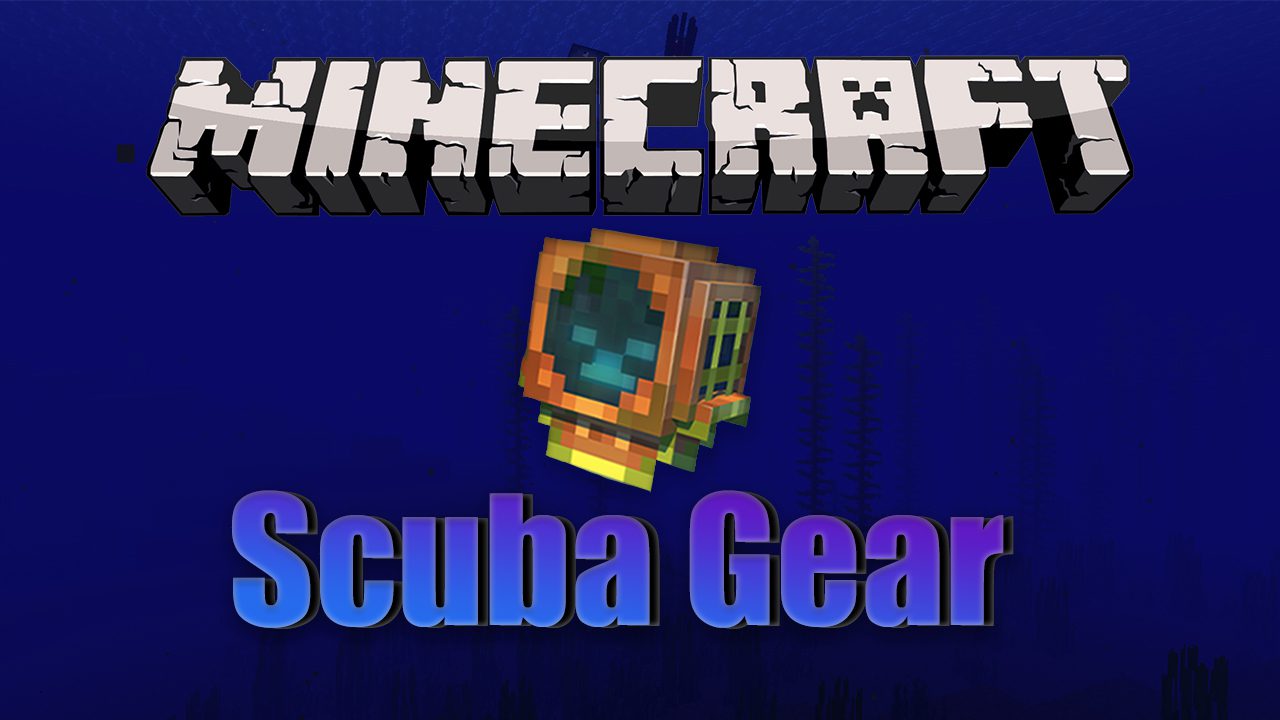Scuba Gear Mod (1.20.4, 1.19.4) - Underwater Suit, Breathing 1