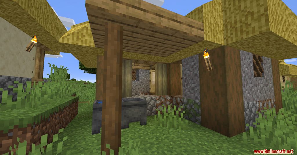 Thatched Villages Mod (1.19.2, 1.18.2) - New Villages, Decorative Locations 8