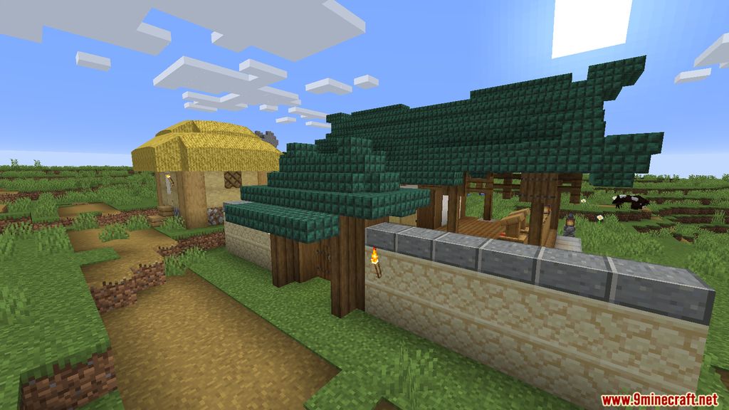 Thatched Villages Mod (1.19.2, 1.18.2) - New Villages, Decorative Locations 10