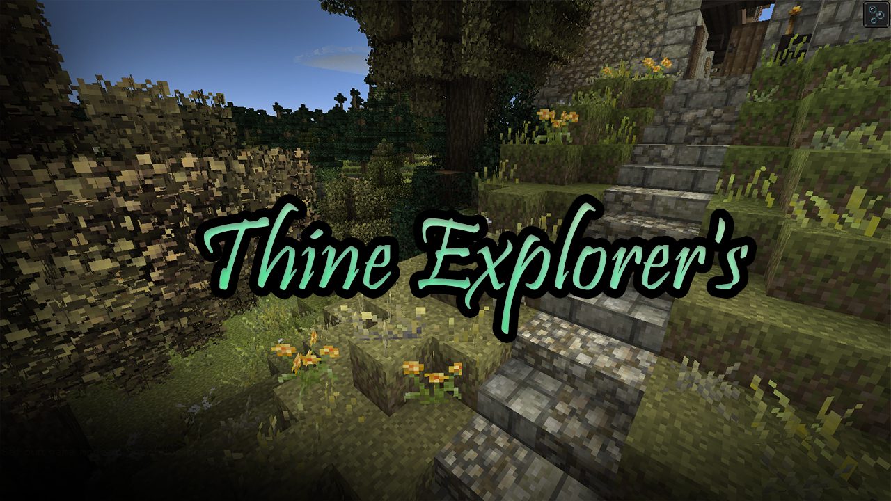 Thine Explorer's Resource Pack (1.16.5, 1.15.2) - Texture Pack 1