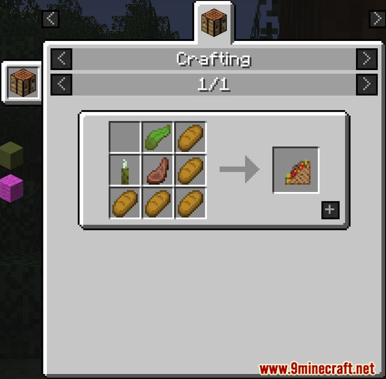 Vanilla Ingredients Cooking Mod 1.16.1 (More Edibles) 13