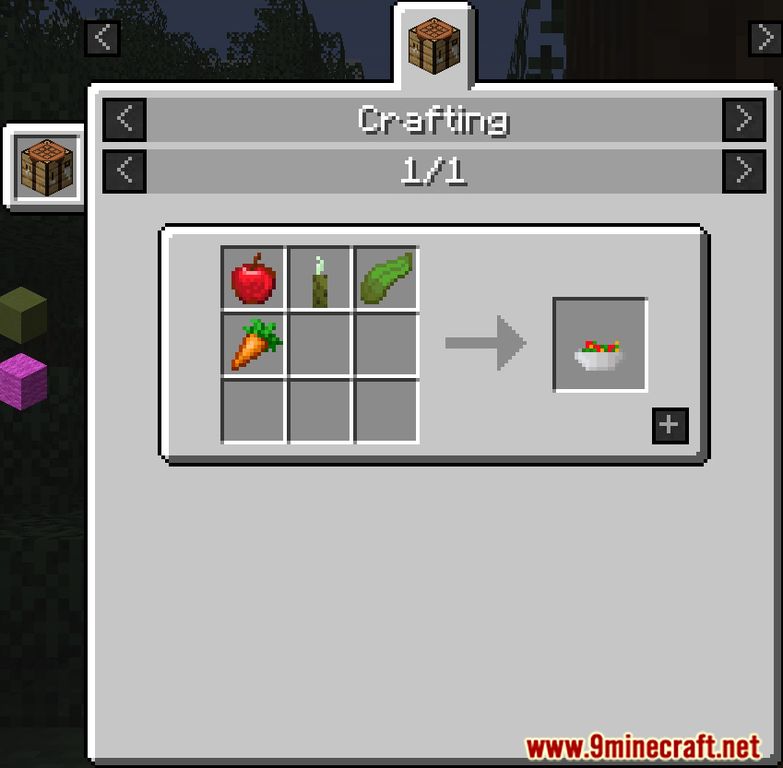 Vanilla Ingredients Cooking Mod 1.16.1 (More Edibles) 16