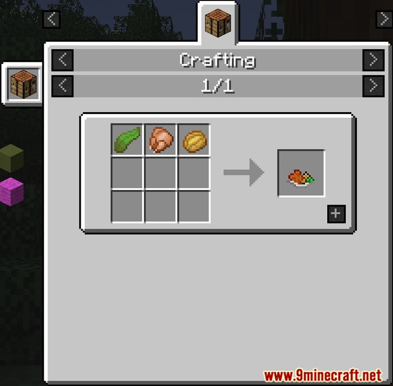 Vanilla Ingredients Cooking Mod 1.16.1 (More Edibles) 22