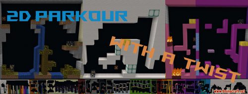 2D Parkour With a Twist Map 1.16.3 for Minecraft Thumbnail