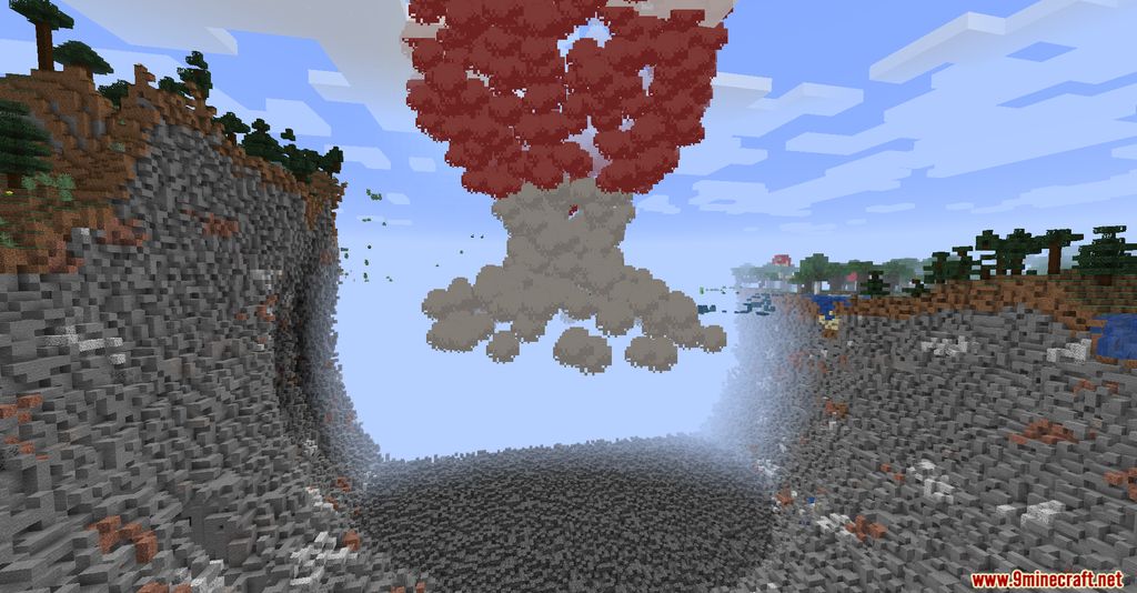 Atomic Explosion Mod (1.18.2, 1.16.5) - Nuclear Bomb, Decimation 3