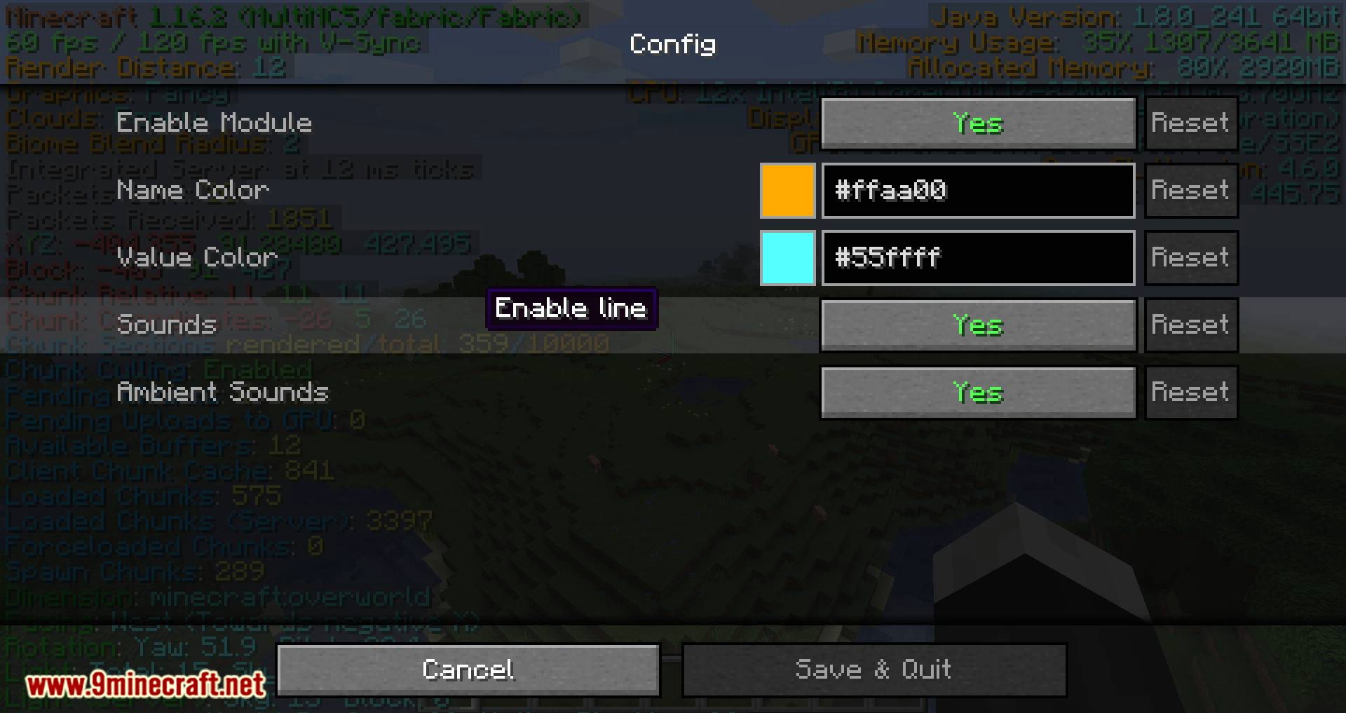 BetterF3 Mod (1.20.4, 1.19.4) - More Human-Readable Debug HUD 10