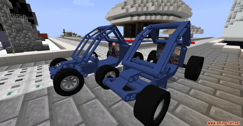 Car 3D Anarhy Mod 1.15.2 (Vehicles Added) 8