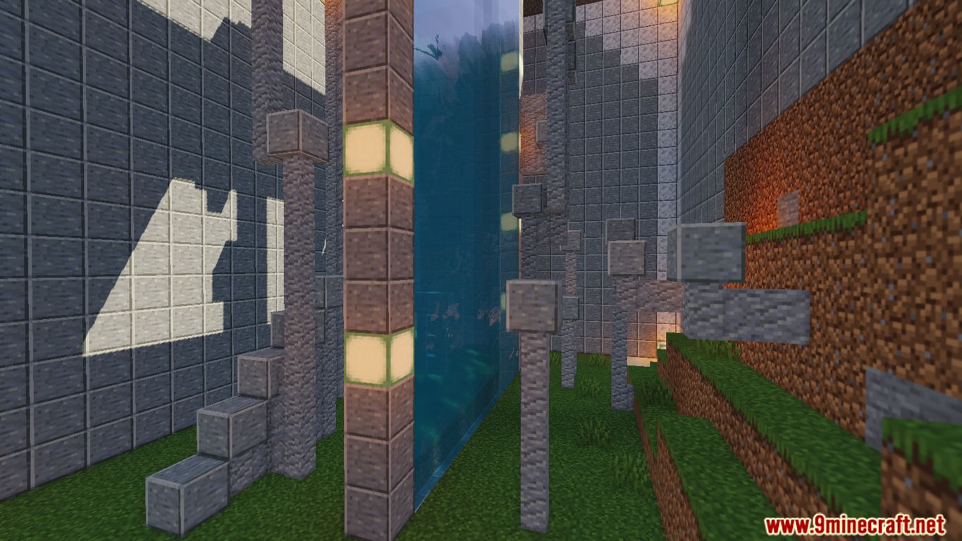 Depth Strider Parkour Map 1.15.2 for Minecraft 3