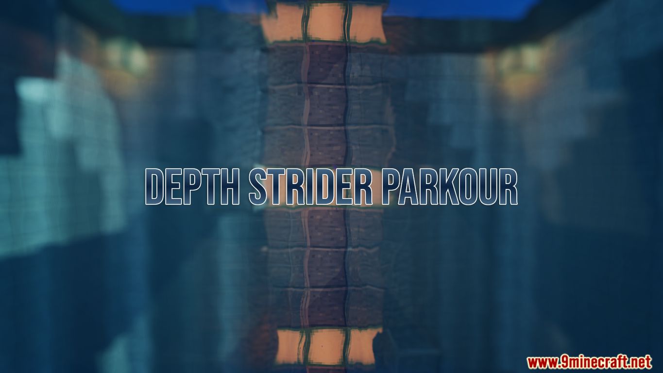 Depth Strider Parkour Map 1.15.2 for Minecraft 1