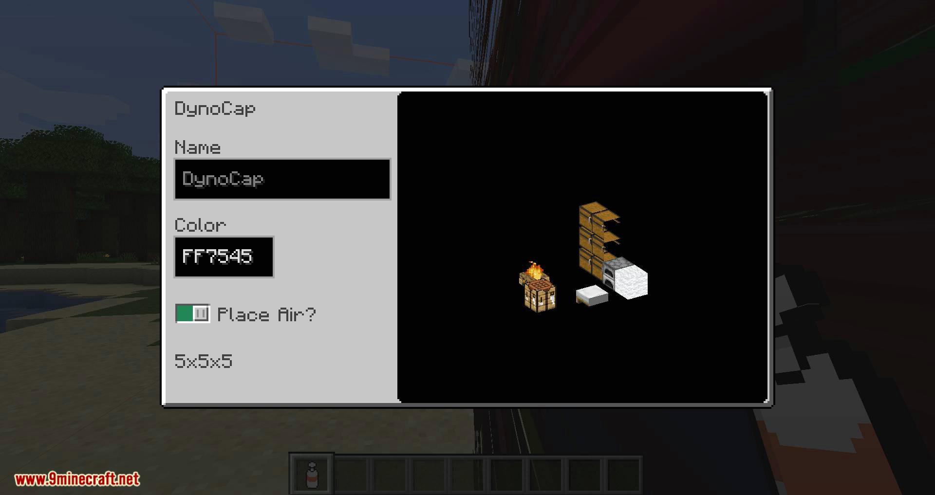 Dynocaps Mod (1.19.3, 1.18.1) - Bring Your Home with You 9