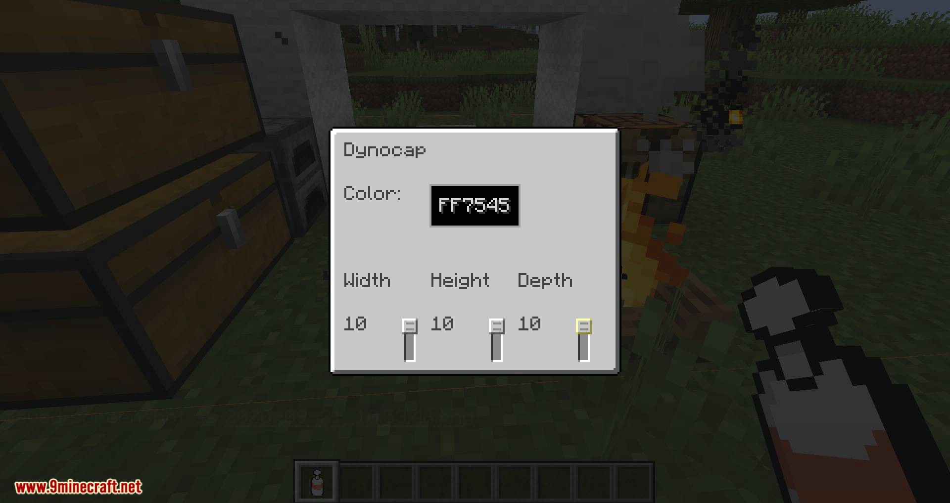 Dynocaps Mod (1.19.3, 1.18.1) - Bring Your Home with You 10