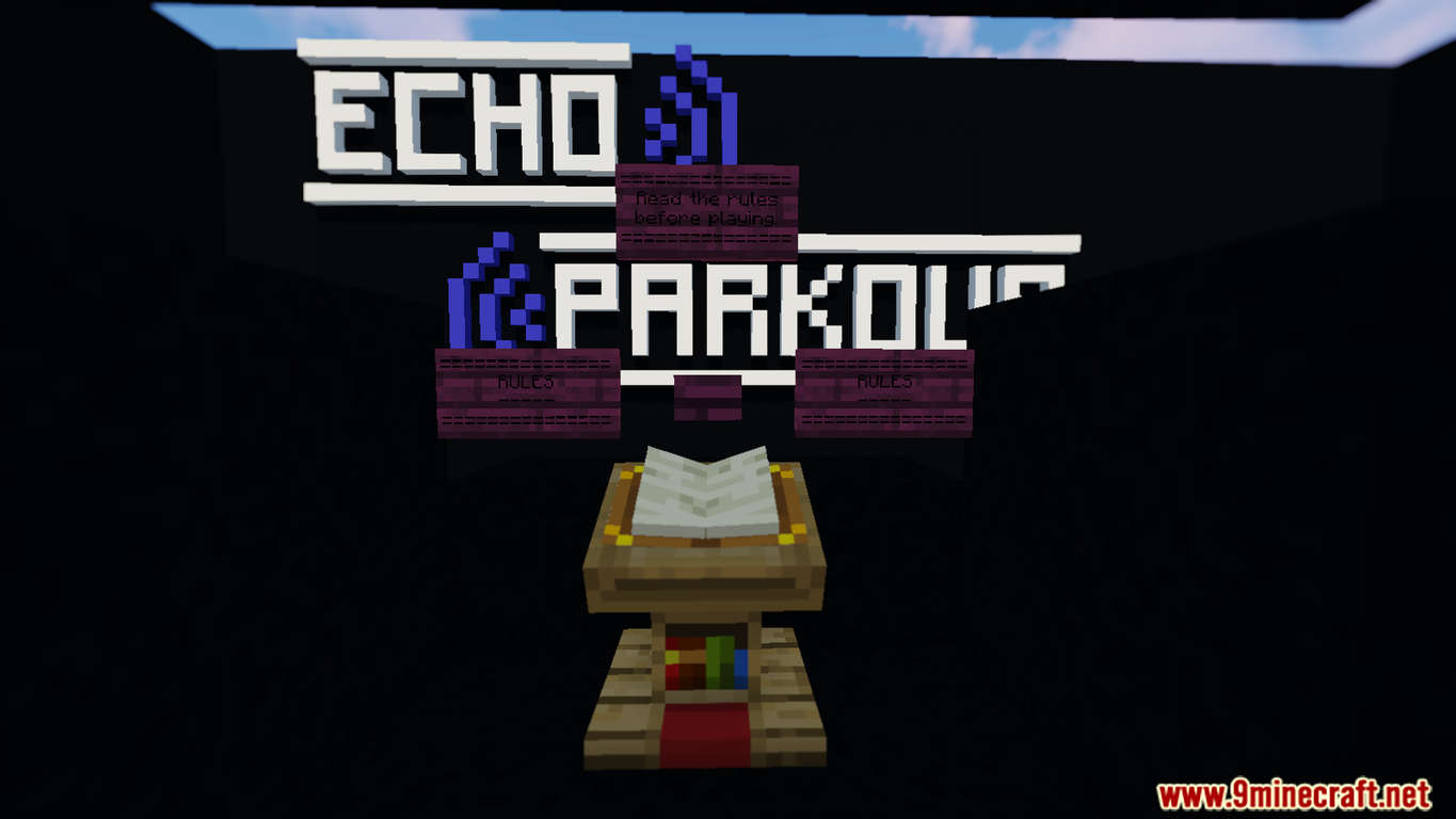 Echo Parkour Map (1.20.4, 1.19.4) for Minecraft 2