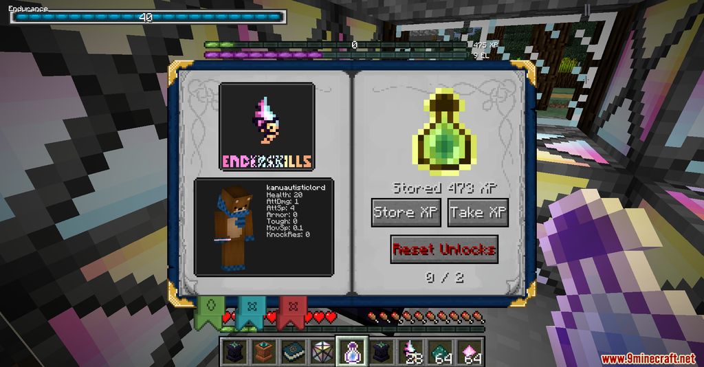 Ender Skills Mod 1.12.2 (Magic Power, Ender Skillshot) 4