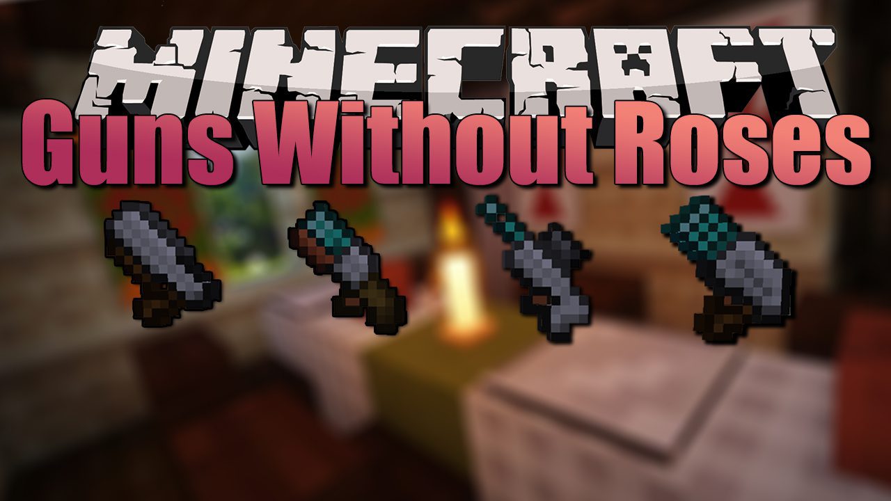 Guns Without Roses Mod (1.19.2, 1.18.2) - Simplified Projectile Shooters 1