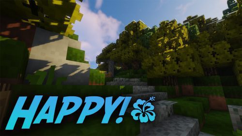 Happy! Resource Pack (1.16.5, 1.15.2) – Texture Pack Thumbnail