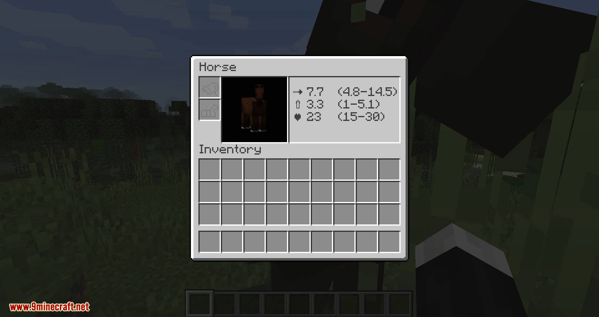 Horse Stats Vanilla Mod (1.20.1, 1.19.4) - Check Stats of Your Horse 8