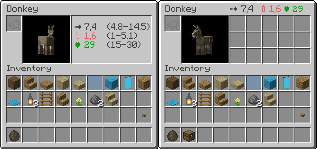 Horse Stats Vanilla Mod (1.20.1, 1.19.4) - Check Stats of Your Horse 2