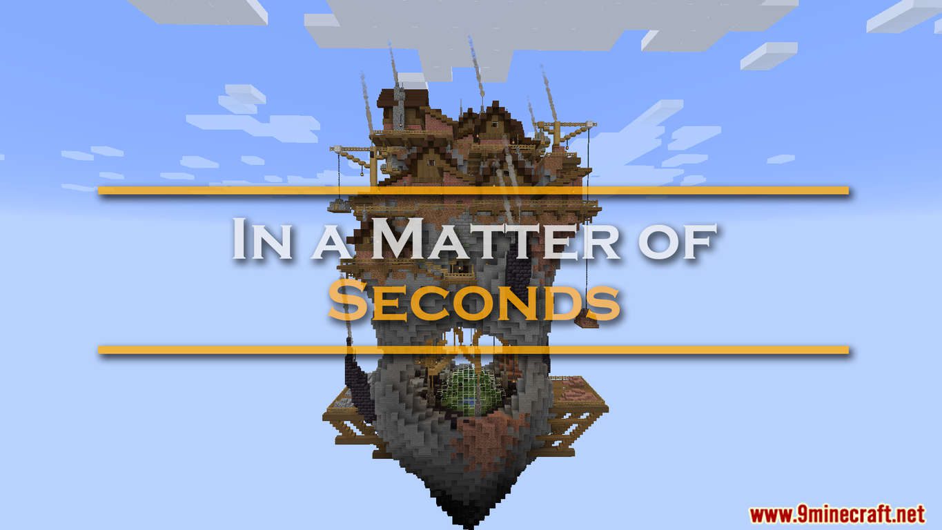 In a Matter of Seconds Map (1.20.4, 1.19.4) for Minecraft 1