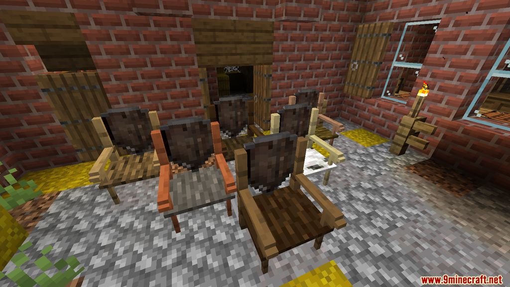 Iron Age Furniture Mod (1.18.2, 1.17.1) - Decorative, Chairs 11
