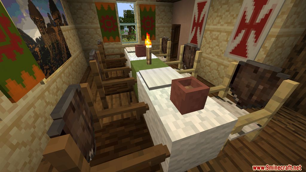 Iron Age Furniture Mod (1.18.2, 1.17.1) - Decorative, Chairs 3