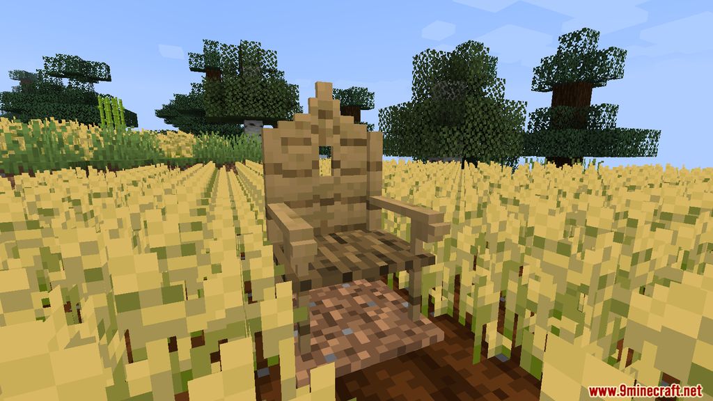 Iron Age Furniture Mod (1.18.2, 1.17.1) - Decorative, Chairs 7