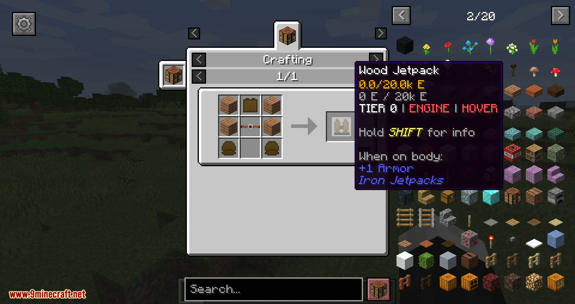 Iron Jetpacks Fabric Mod (1.20.1, 1.19.4) - Powerful Engine 5