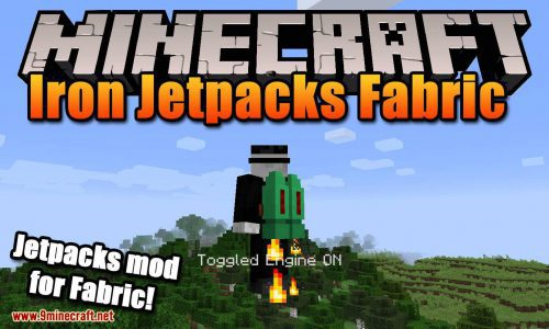 Iron Jetpacks Fabric Mod (1.20.1, 1.19.4) – Powerful Engine Thumbnail