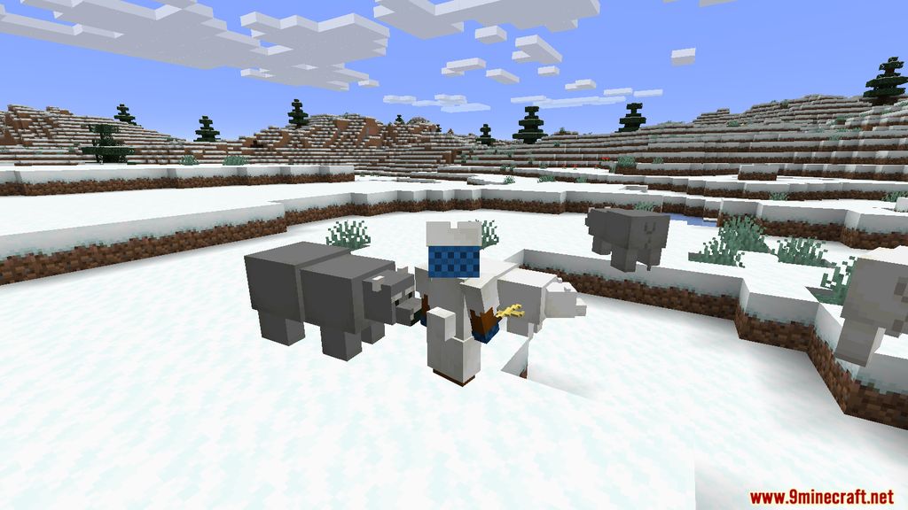 Most Shearables Mod 1.15.2 (Pig Armor, Polar Bear Armor) 11