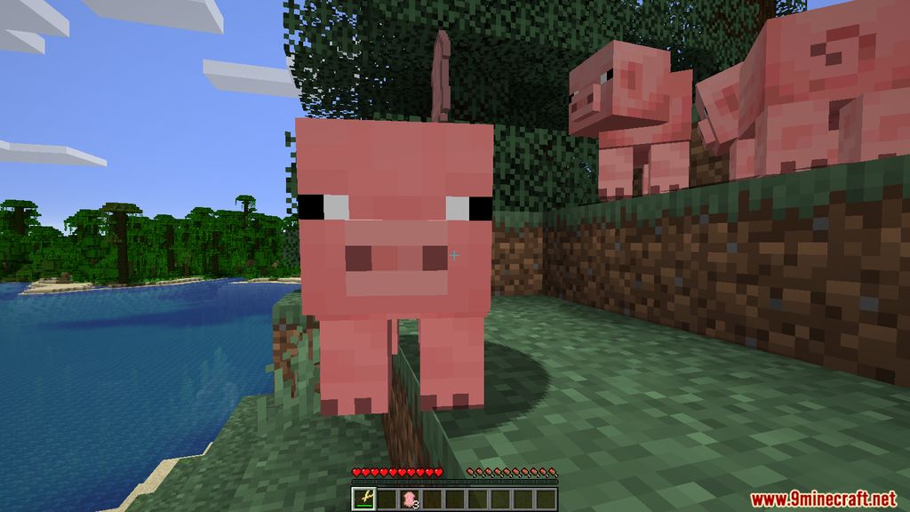 Most Shearables Mod 1.15.2 (Pig Armor, Polar Bear Armor) 3