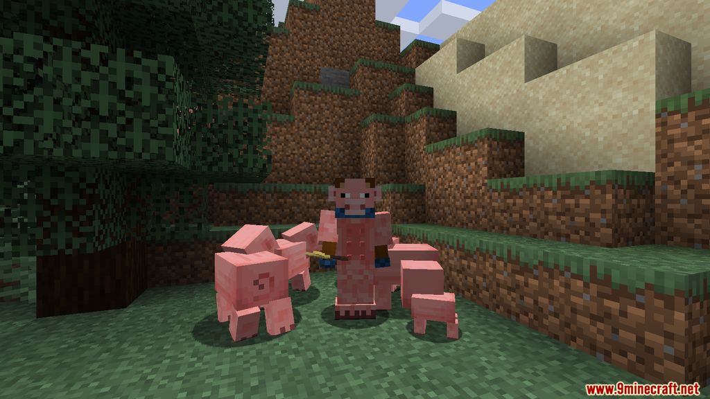 Most Shearables Mod 1.15.2 (Pig Armor, Polar Bear Armor) 6