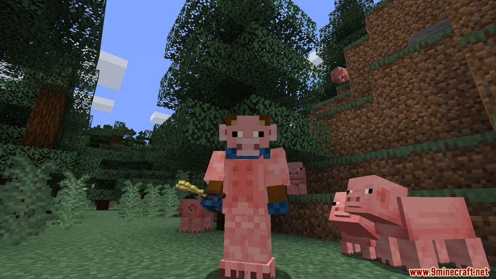 Most Shearables Mod 1.15.2 (Pig Armor, Polar Bear Armor) 7