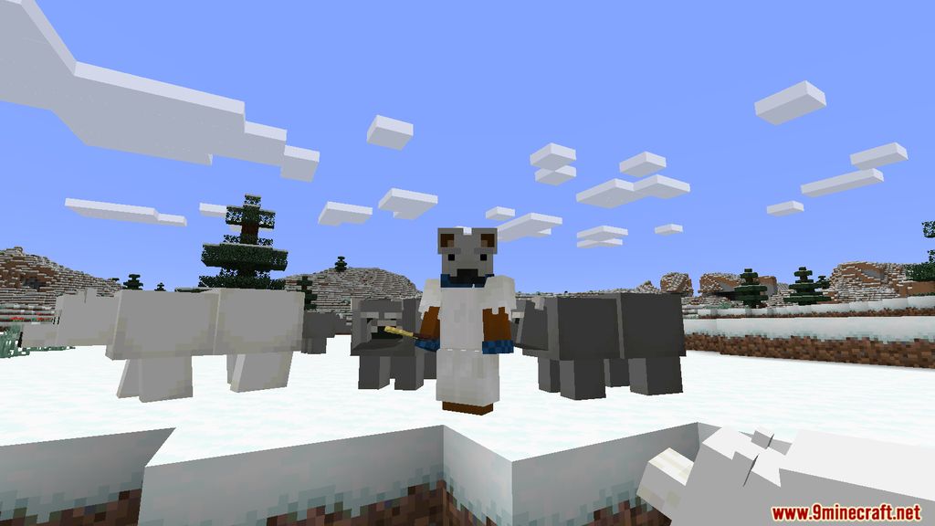 Most Shearables Mod 1.15.2 (Pig Armor, Polar Bear Armor) 10