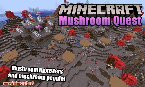 Mushroom Quest Mod 1.16.5, 1.15.2 (Mystical Nature) Thumbnail