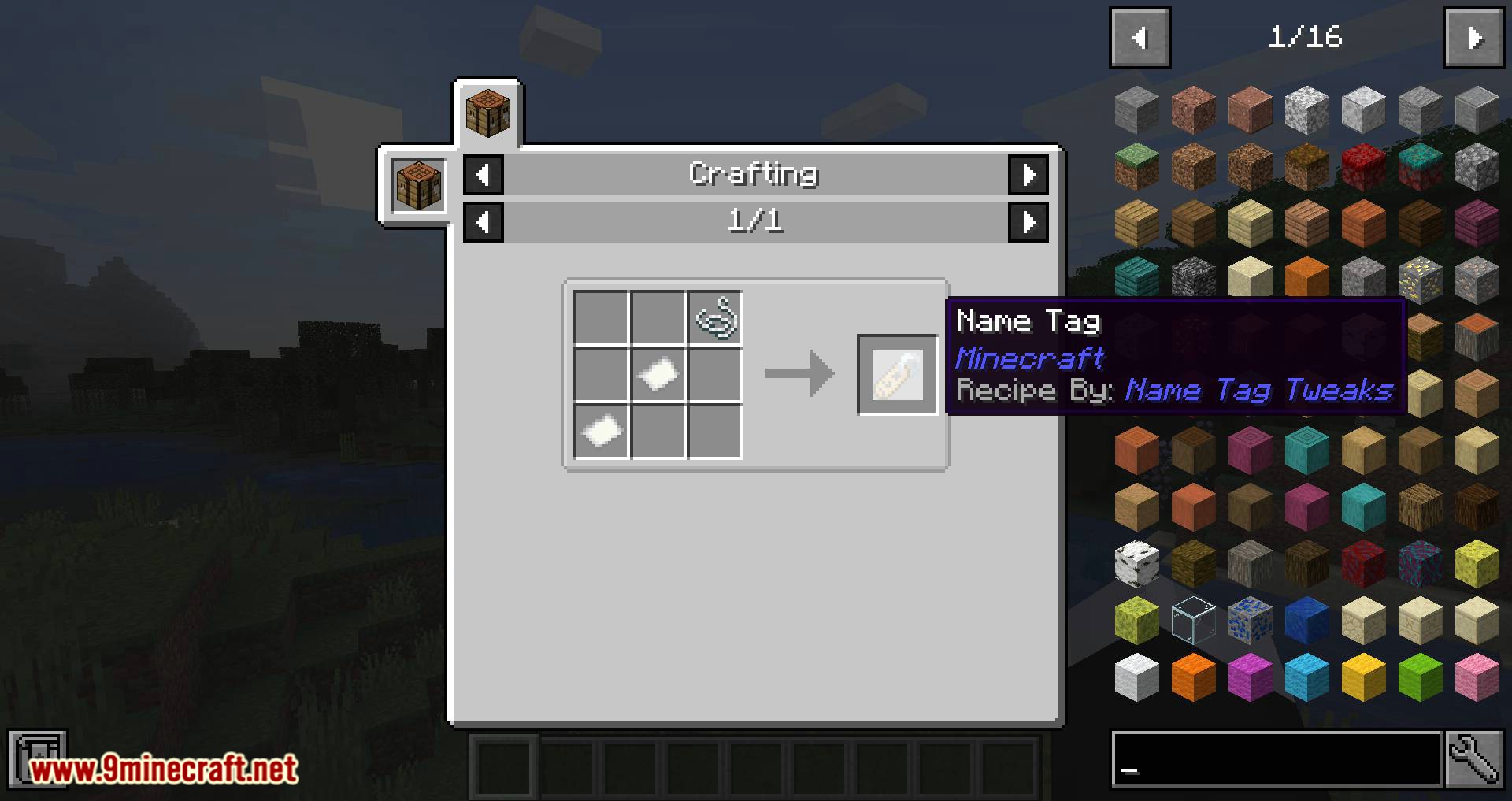 Name Tag Tweaks Mod (1.20.4, 1.19.4) - Craftable & Retrievable NameTag 6