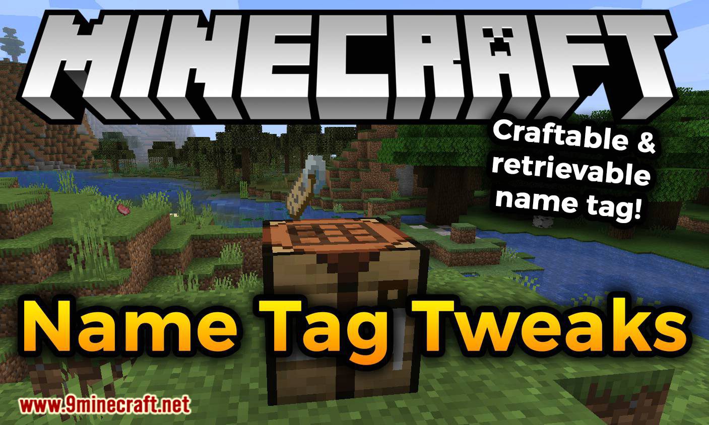 Name Tag Tweaks Mod (1.20.4, 1.19.4) - Craftable & Retrievable NameTag 1