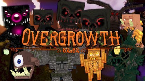 Overgrowth Resource Pack (1.20.6, 1.20.1) – Texture Pack Thumbnail