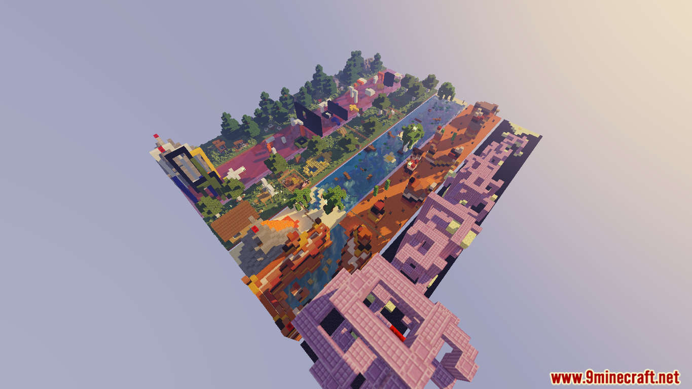 Parkour Stripes 2 Map 1.15.2 for Minecraft 15