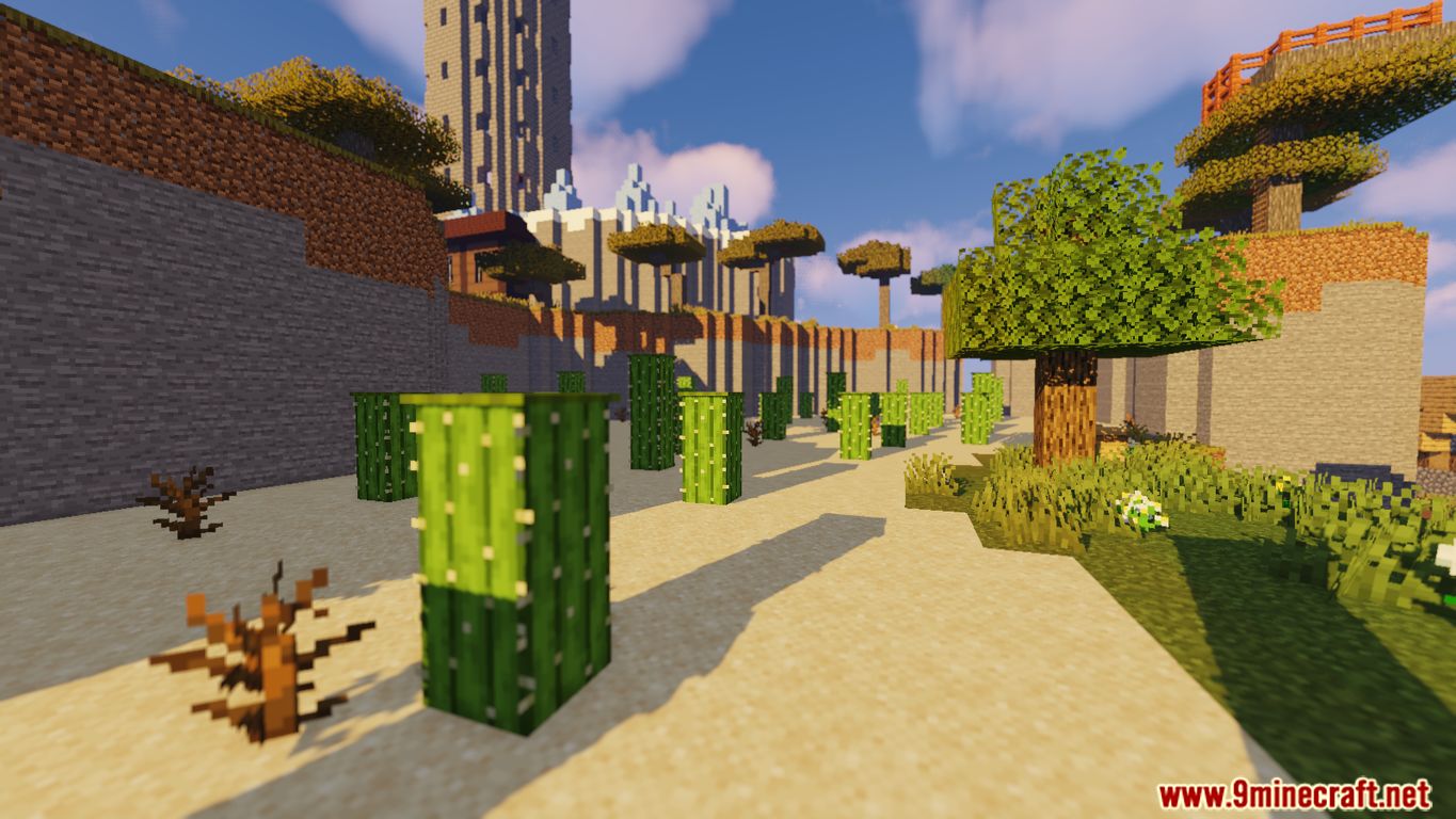 Parkour on Sky Island Map 1.15.2 for Minecraft 6