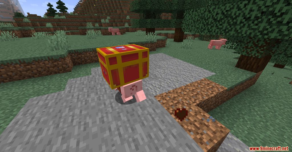 Piggy Bank Mod (1.19.2, 1.18.2) - Unique Treasure Entity 14