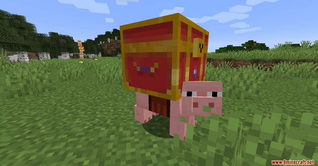 Piggy Bank Mod (1.19.2, 1.18.2) - Unique Treasure Entity 7