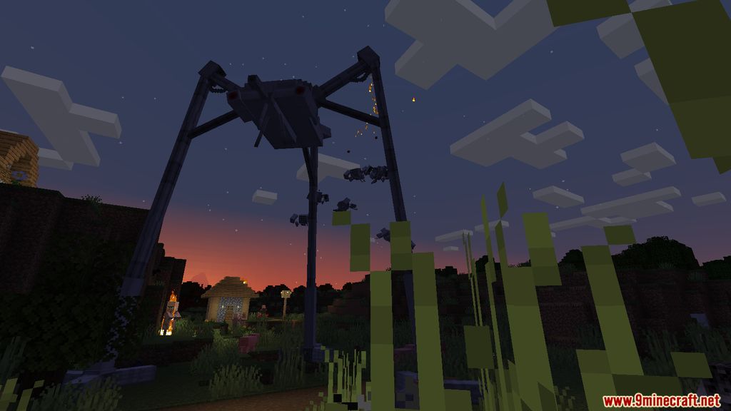 War of the Worlds Mod (1.19.2, 1.16.5) - Martian Invasion, Hostile Entities 14