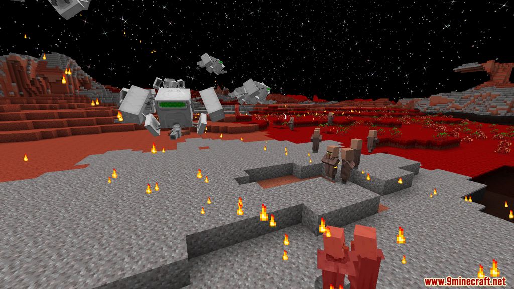 War of the Worlds Mod (1.19.2, 1.16.5) - Martian Invasion, Hostile Entities 21