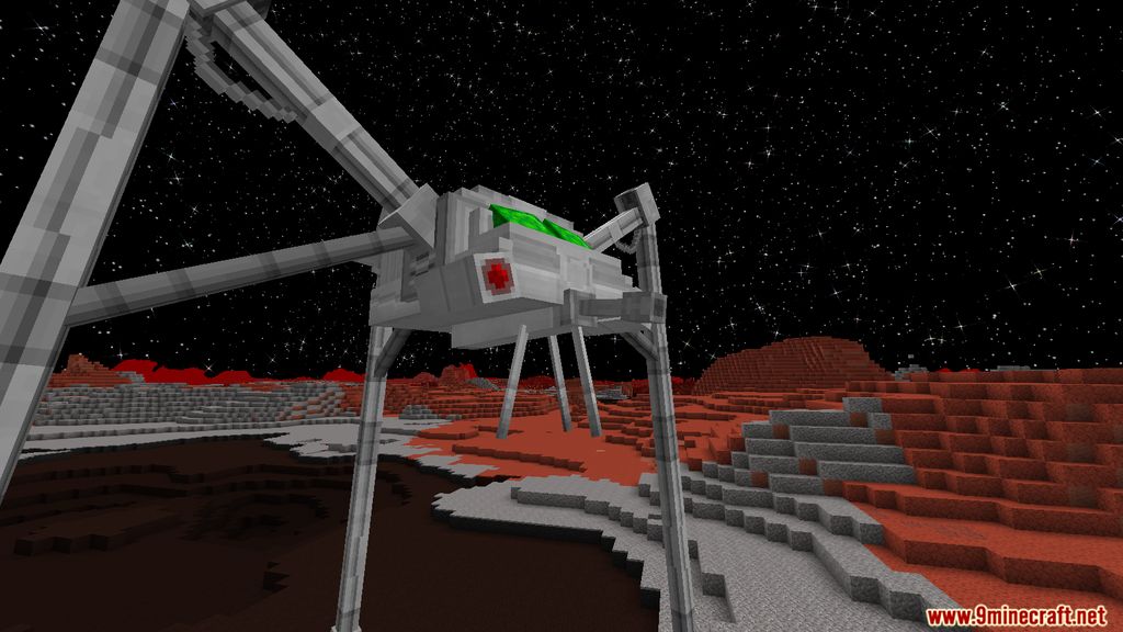 War of the Worlds Mod (1.19.2, 1.16.5) - Martian Invasion, Hostile Entities 24