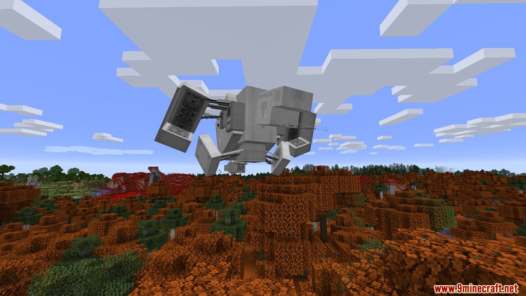 War of the Worlds Mod (1.19.2, 1.16.5) - Martian Invasion, Hostile Entities 6