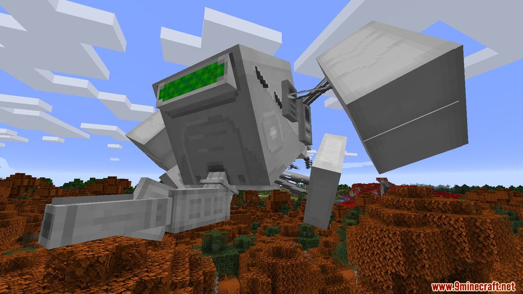 War of the Worlds Mod (1.19.2, 1.16.5) - Martian Invasion, Hostile Entities 7