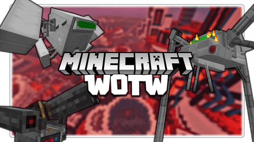 War of the Worlds Mod (1.19.2, 1.16.5) – Martian Invasion, Hostile Entities Thumbnail