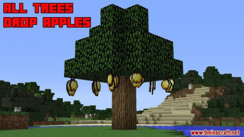 All Trees Drop Apples Data Pack 1.16.5, 1.14.4 (Higher Change Of Getting Apples When You Chop A Tree) Thumbnail