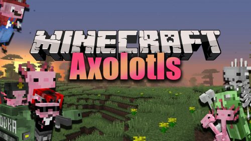 Axolotls Mod (1.20, 1.19.2) – Adorable, Unique Creatures Thumbnail