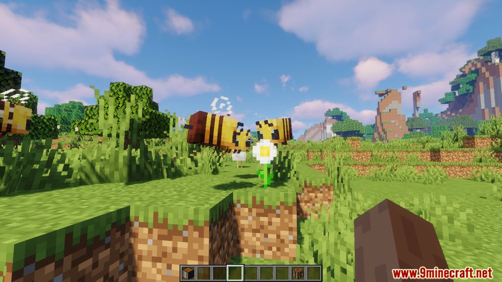 Better Bees Data Pack 1.15.2 (Collect Honey and Honeycomb, Remove Pollen from Bees) 3